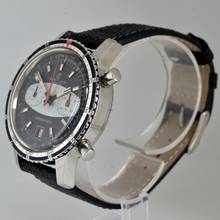 Thumbnail von Breitling Chrono-Matic 2110 automatic Panda black dial 1970's </h1>