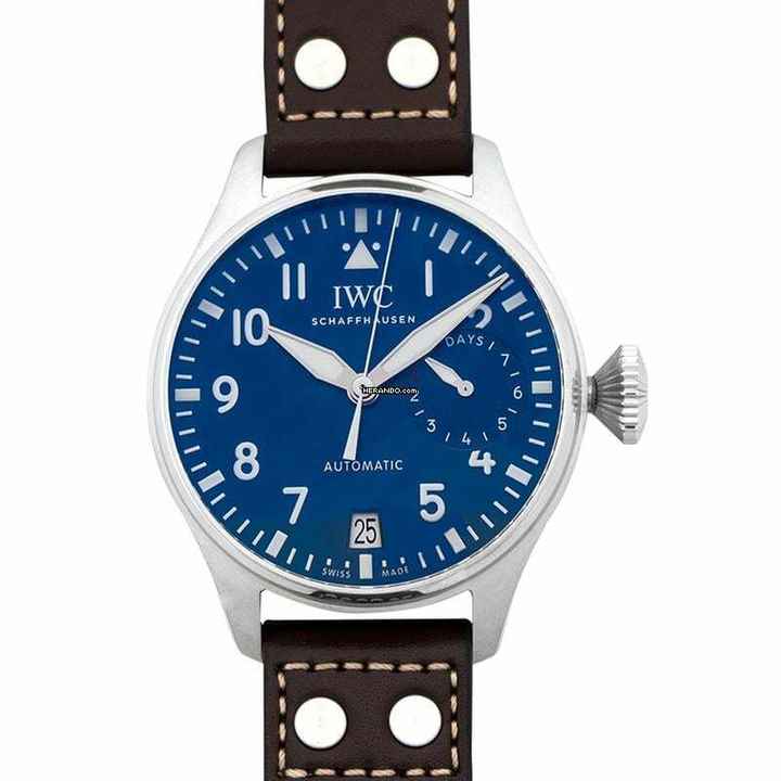  IWC Große Fliegeruhr IW501002 - Big Pilot's Le Petit Prince Automatic Blue Dial Men's Watch </h1> 