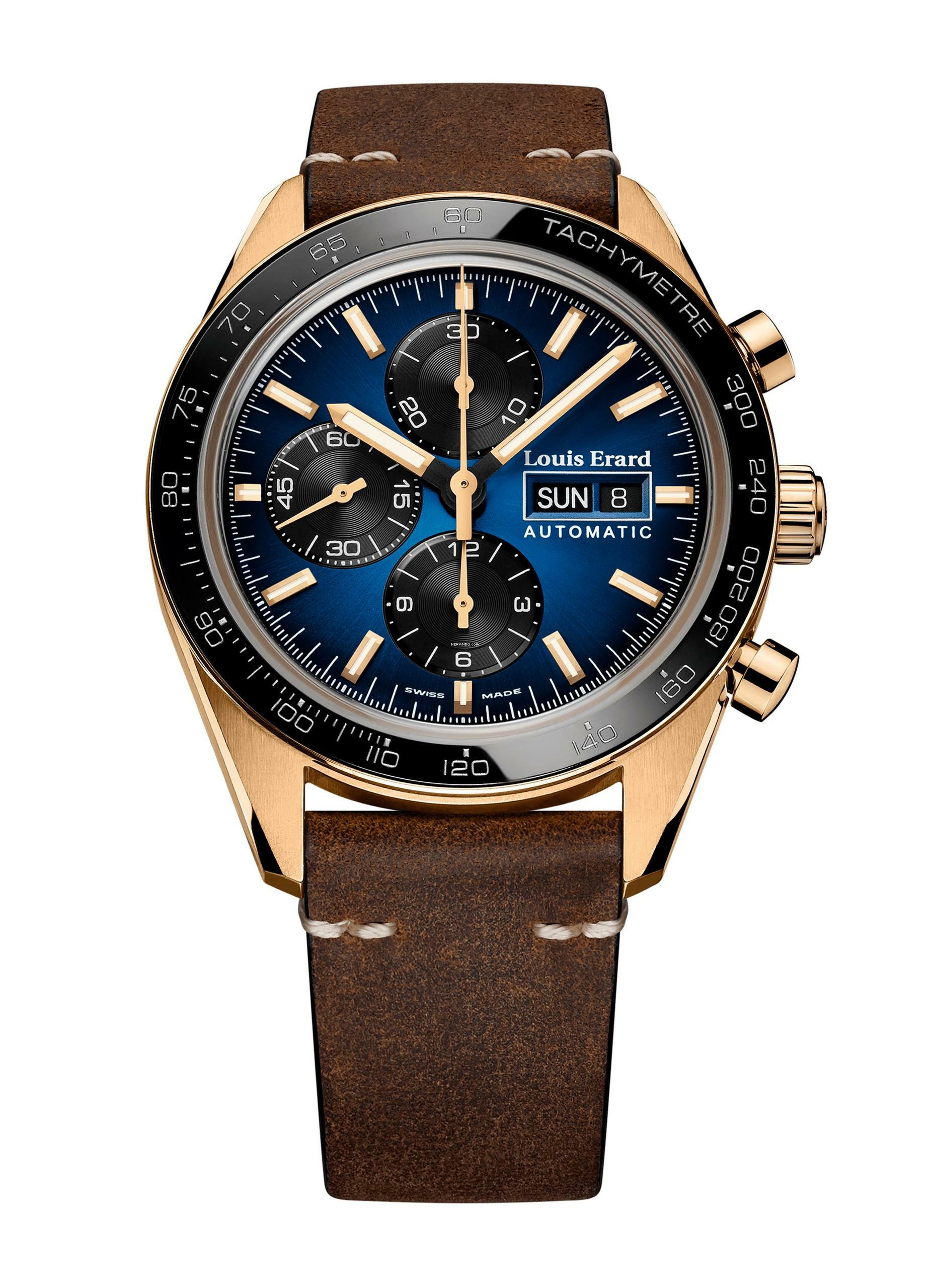  Louis Erard La Sportive Chronograph La Sportive Limited Edition Bronze 