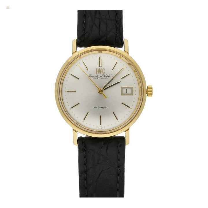 Herrenarmbanduhr IWC Automatik 750/- Gold 