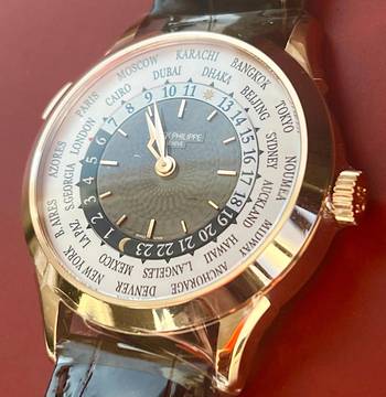  Patek Philippe World Time 5230R-012 World Time Roségold Deutsch NEU Box + Papiere aus 10/2022 letzte Auslieferung </h1> 