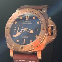 Thumbnail von Panerai PAM00671 Special Edition Submersible BRONZO Blue 47mm NEU B + P 12/2017
