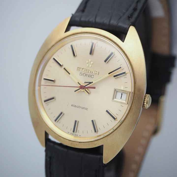  Eterna Sonic Stimmgabel Gold18k-Haube Stahl </h1> 