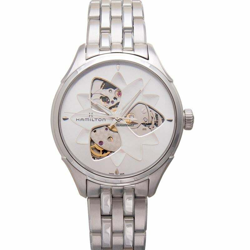  Hamilton Jazzmaster Lady H32115191 - Jazzmaster Automatic Mother of pearl Dial Stainless steel Ladies Watch </h1> 