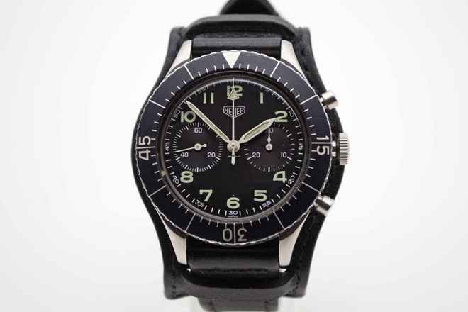  Heuer Bundeswehr Chronograph Flyback SG1550 