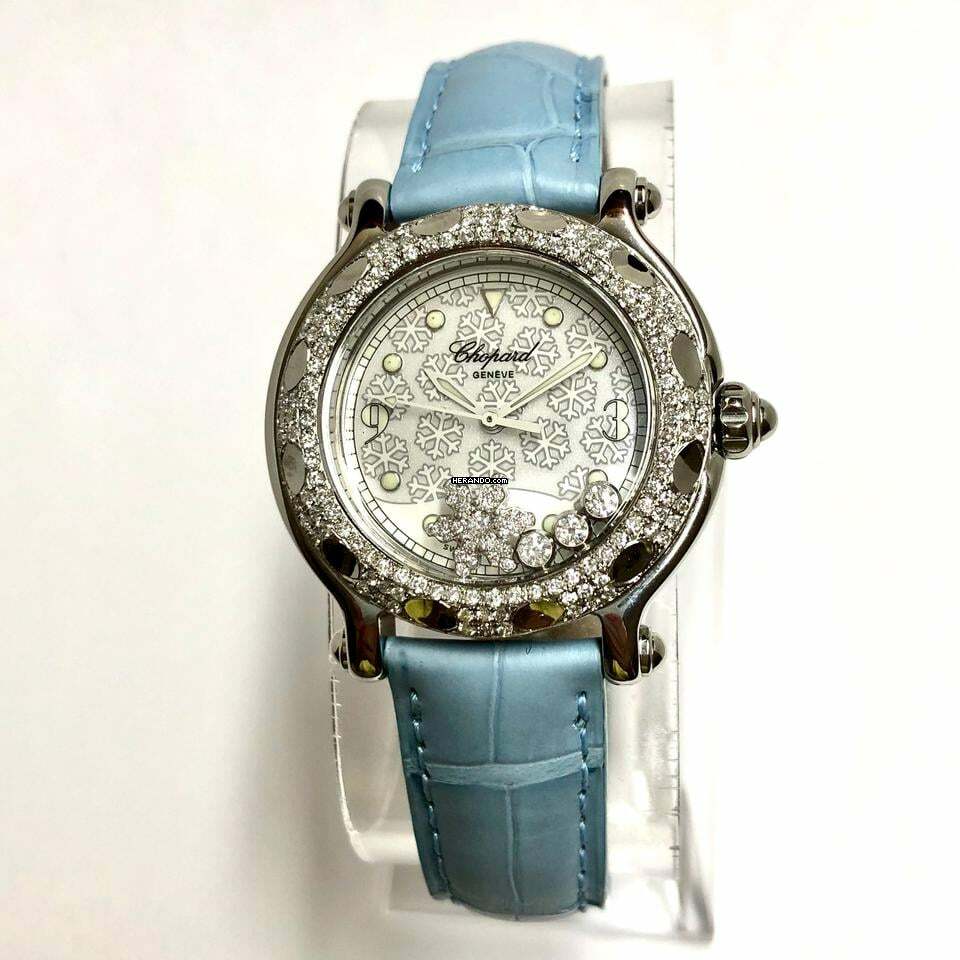  Chopard Happy Sport 32mm Quartz Steel 0.94TCW Diamond Watch </h1> 