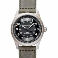 Thumbnail von Hamilton Khaki Field Titanium H70205830 - Khaki Field Automatic Black Dial Titanium Men's Watch </h1>
