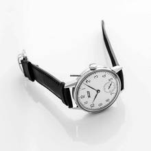 Thumbnail von Tissot Heritage T119.405.16.037.00 - Heritage Silver Dial Black Leather Men's Watch </h1>