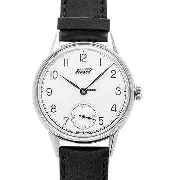  Tissot Heritage T119.405.16.037.00 - Heritage Silver Dial Black Leather Men's Watch </h1> 