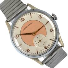 Thumbnail von Ulysse Nardin Classic Jumbo salmon dial very rare 1940's </h1>
