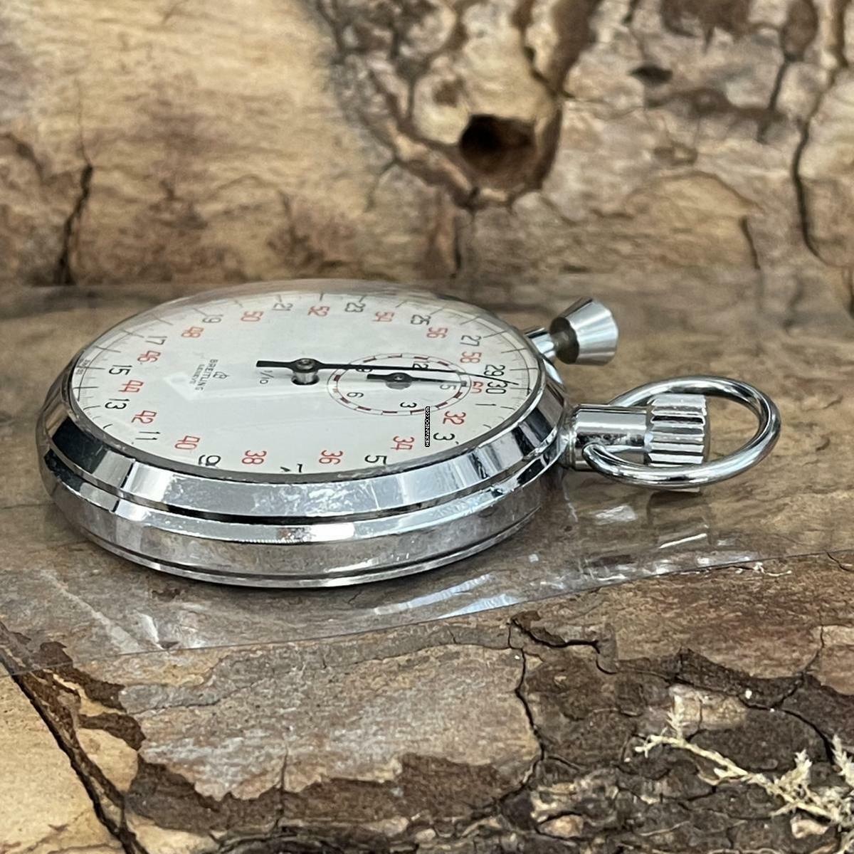 Thumbnail von Breitling Stoppuhr 55mm aus Edelstahl - Taschen Chronograph - Kaliber 321 </h1>