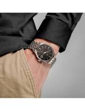 Thumbnail von Perrelet Weekend Classic GMT Stahlband optional schwarz weiss und grün