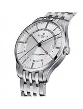 Thumbnail von Perrelet Weekend Classic GMT Stahlband optional schwarz weiss und grün