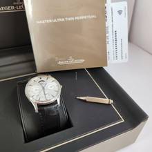 Thumbnail von Jaeger-LeCoultre Master Ultra Thin Perpetual Calendar Moon Ouro Branco Diamantes 2022