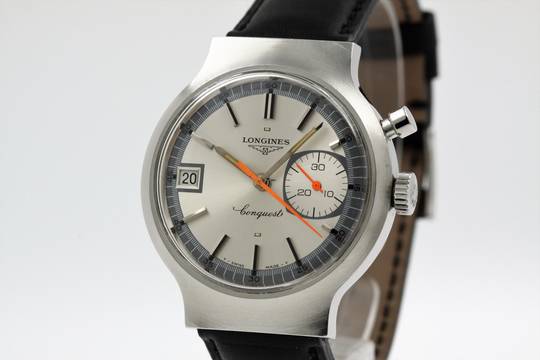  Longines Conquest Munich 1972 Valjoux 234 original Box & Extract 