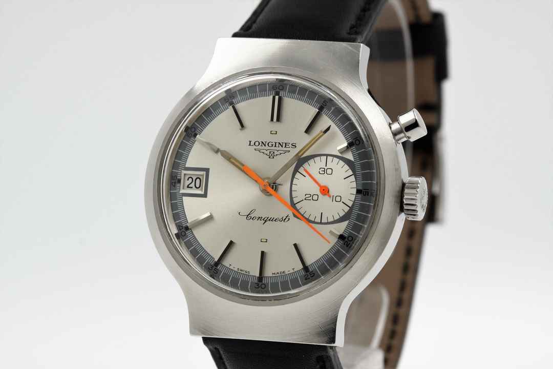 Longines Conquest Munich 1972 Valjoux 234 original Box & Extract 