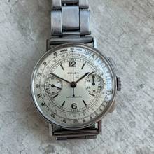 Thumbnail von Rolex Chronograph 3484 Antimagnetic silver dial 1937’s </h1>
