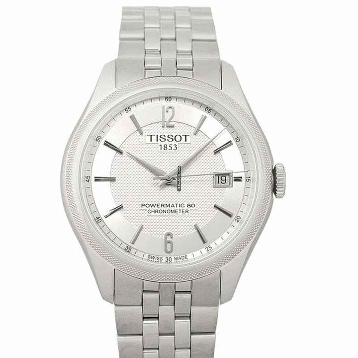  Tissot Ballade Powermatic 80 COSC T108.408.11.037.00 - T-Classic Ballade Powermatic 80 Cosc Automatic Silver Dial Men's Watc </h1> 