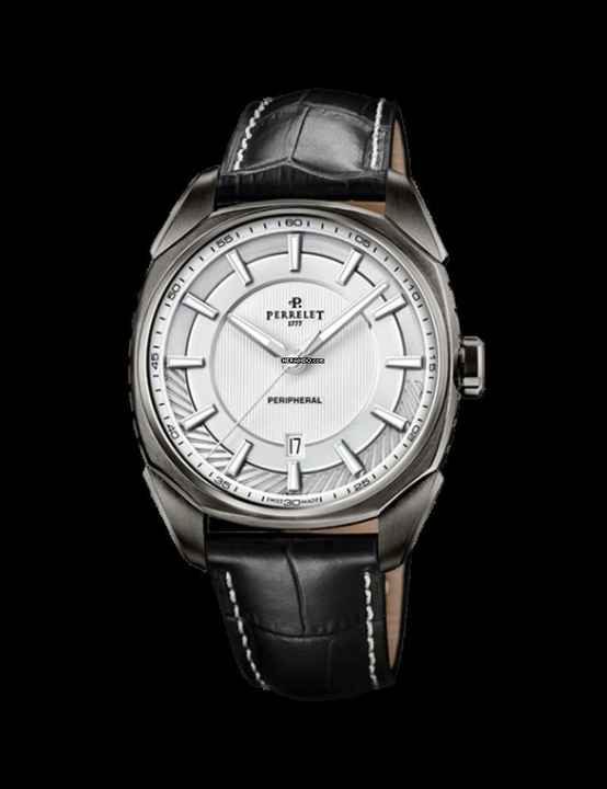  Perrelet Lab Peripheral Date PVD Black 