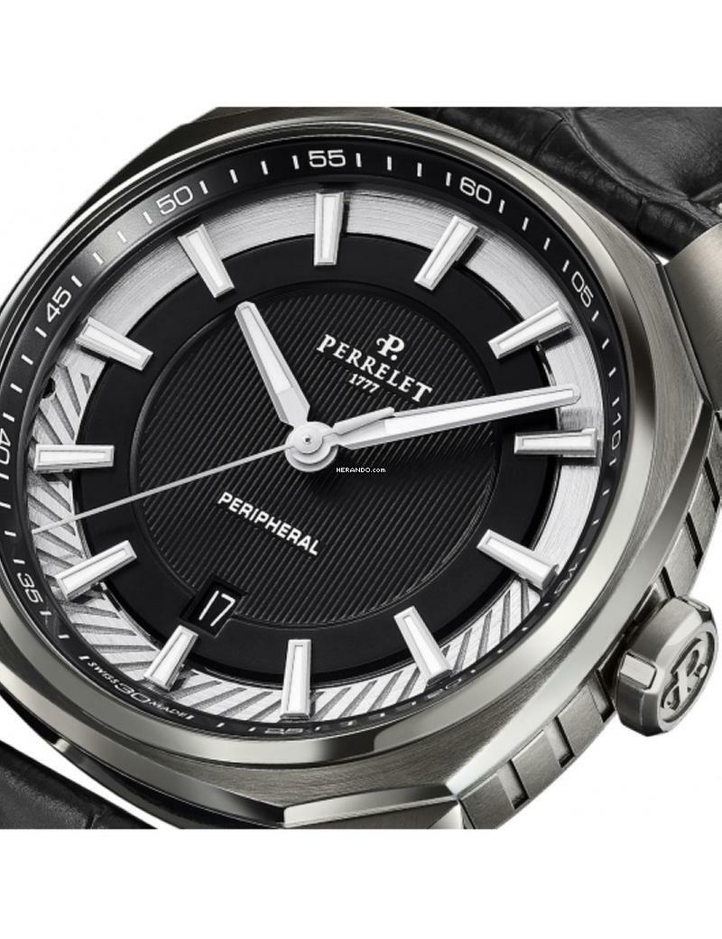 Thumbnail von Perrelet Lab Peripheral Date PVD Black