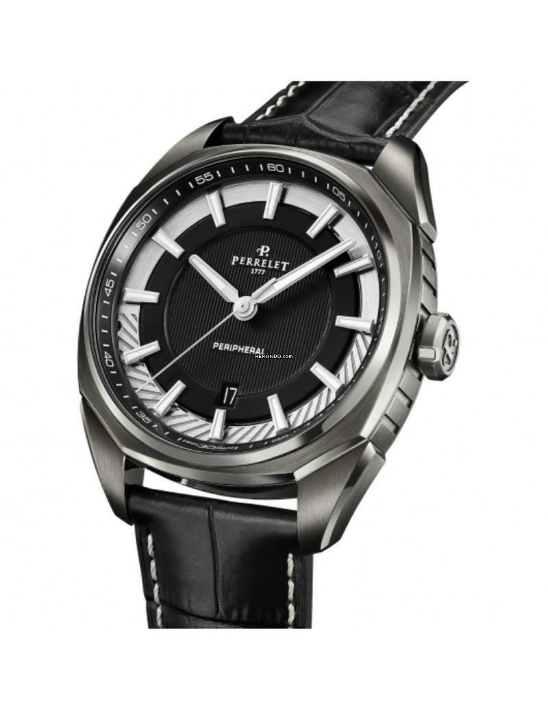 Thumbnail von Perrelet Lab Peripheral Date PVD Black