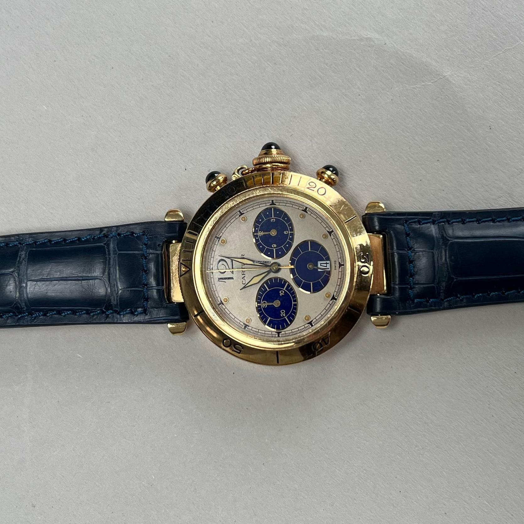  Cartier Pasha Chronograph  