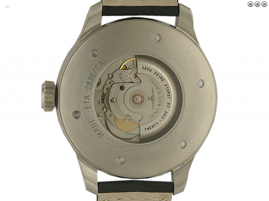 Thumbnail von Zeno Watch Basel Pilot Zeigerdatum Automatic 47mm 8554-Z-a1