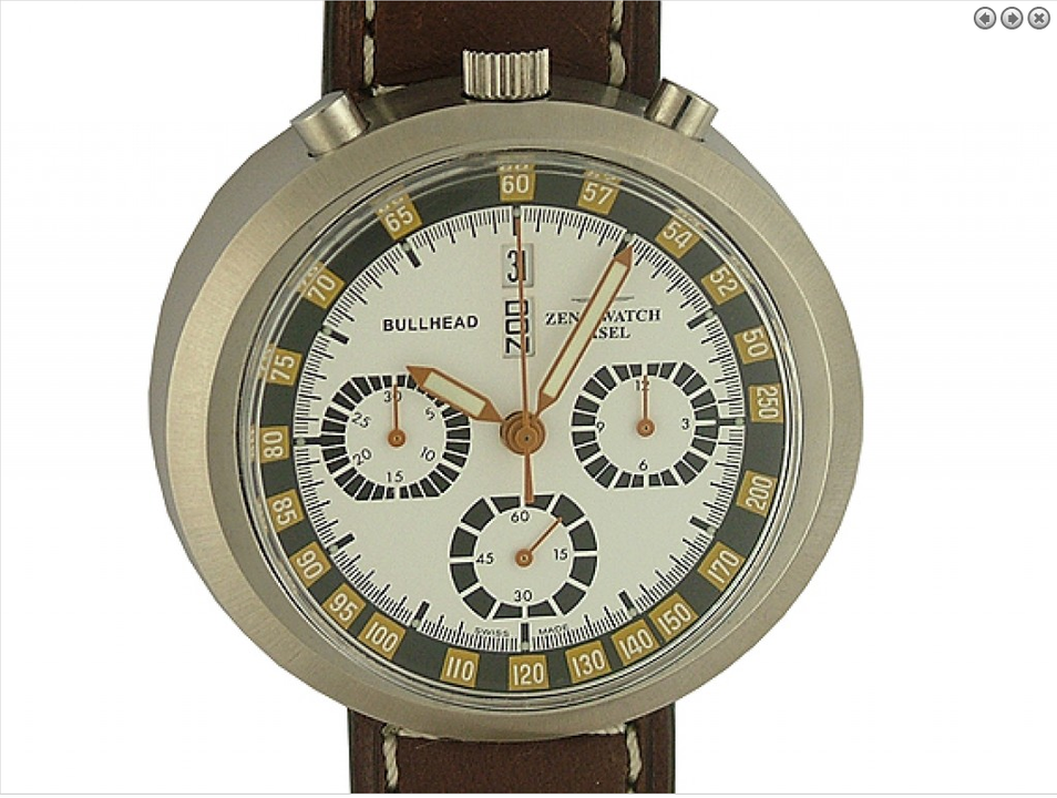 Zeno Watch Basel Bullhead Chronograph Automtic Day Date 46mm 3591-Bullhead