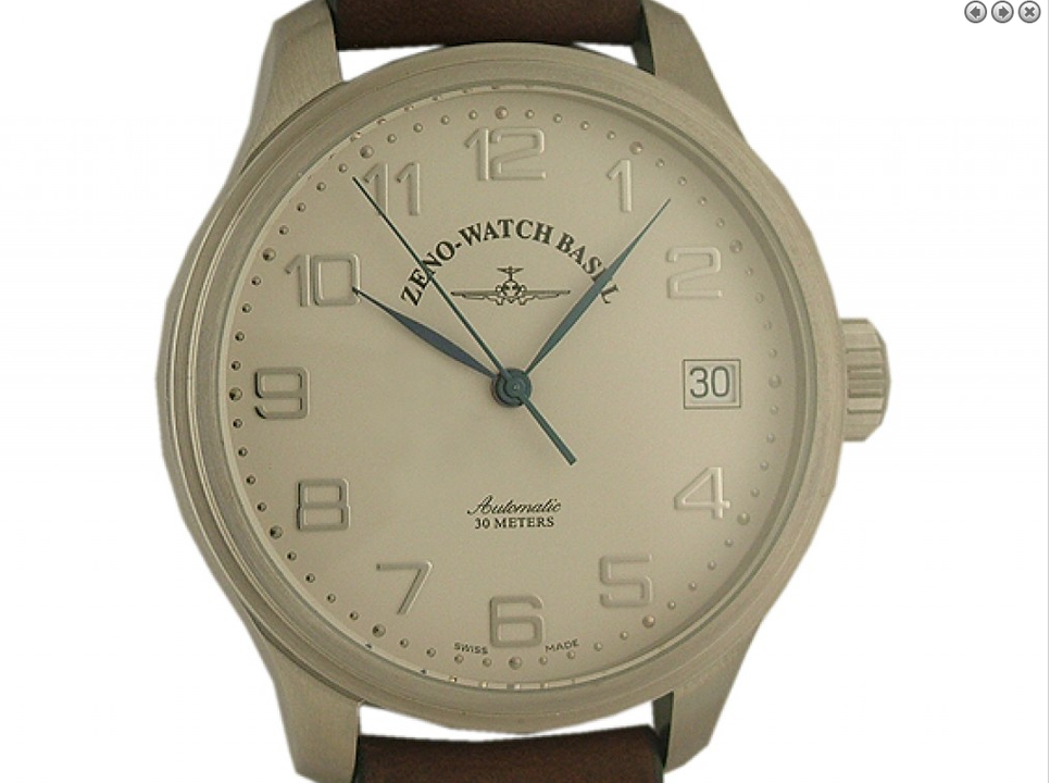 Zeno Watch Basel Oversized Retro Automatic limitiert 47mm 