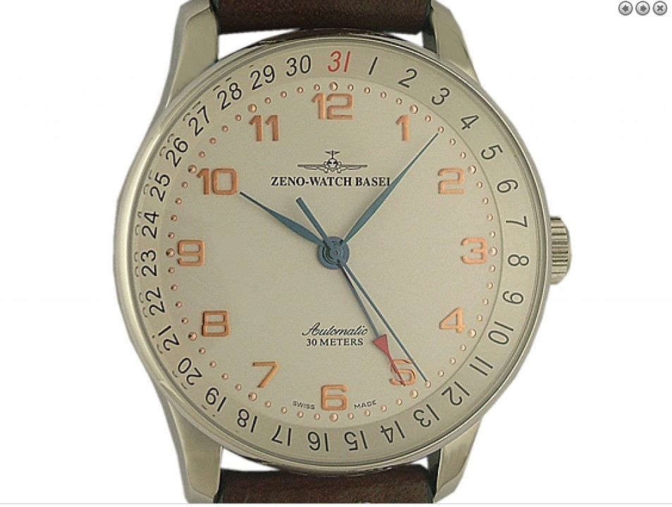 Zeno Watch Basel Pointerdate Automatic 44mm