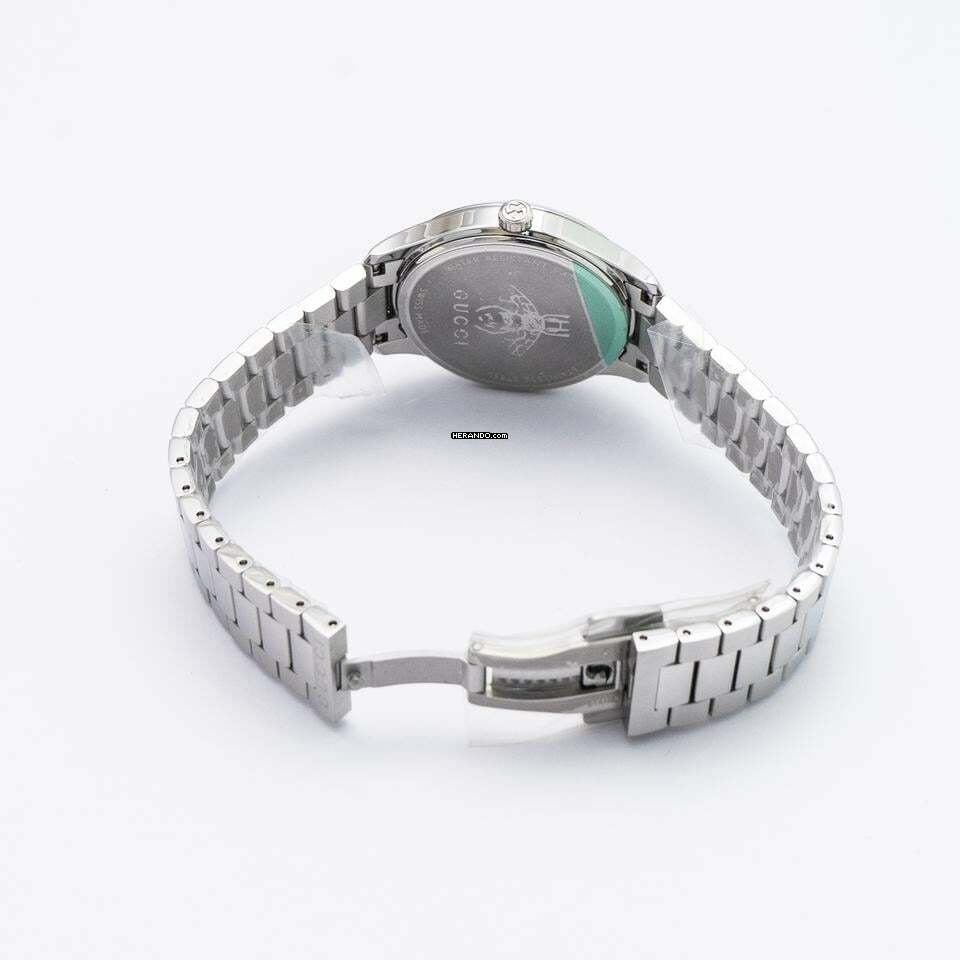 Thumbnail von Gucci G-Timeless YA1265035 - G-Timeless Quartz Gold-tone Dial Stainless Steel Ladies Watch </h1>