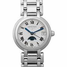 Thumbnail von Longines PrimaLuna L81154716 - PrimaLuna Quartz Silver Dial Ladies Watch </h1>