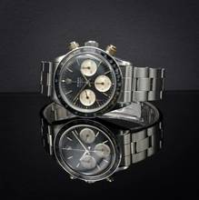 Thumbnail von Rolex Daytona Cosmograph 6240 MK1 “Millerighe” Little Daytona black dial Full Set 1966’s </h1>