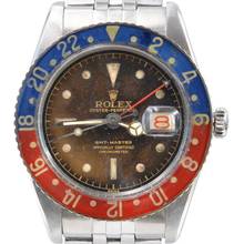 Thumbnail von Rolex GMT-Master 6542 OCC brown gilt glossy to radium dial bakelite bezel 1957’s