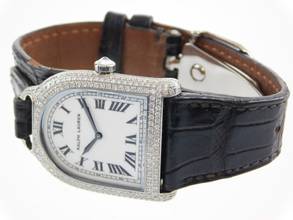 Thumbnail von Ralph Lauren K00122 Handaufzug 2012 Weißgold Sehr gut </h1>