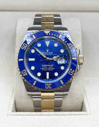  Rolex Submariner Date 41 Steel/Gold BLUESY Year:10/24 NEW 126613LB with Box&Papers Full Set 