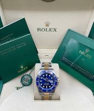 Thumbnail von Rolex Submariner Date 41 Steel/Gold BLUESY Year:10/24 NEW 126613LB with Box&Papers Full Set