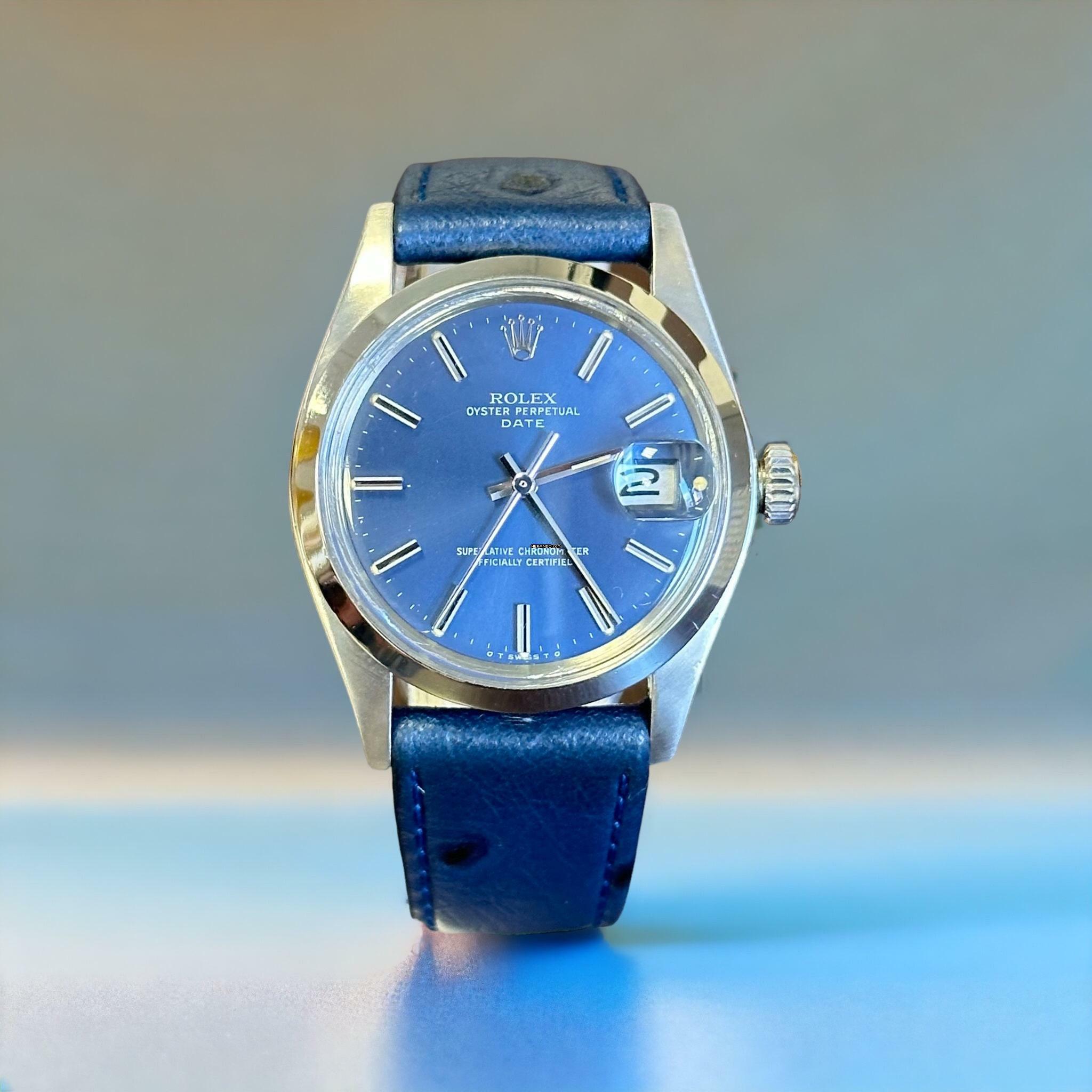 Thumbnail von Rolex Oyster Perpetual Date 34 mm Revision Neu