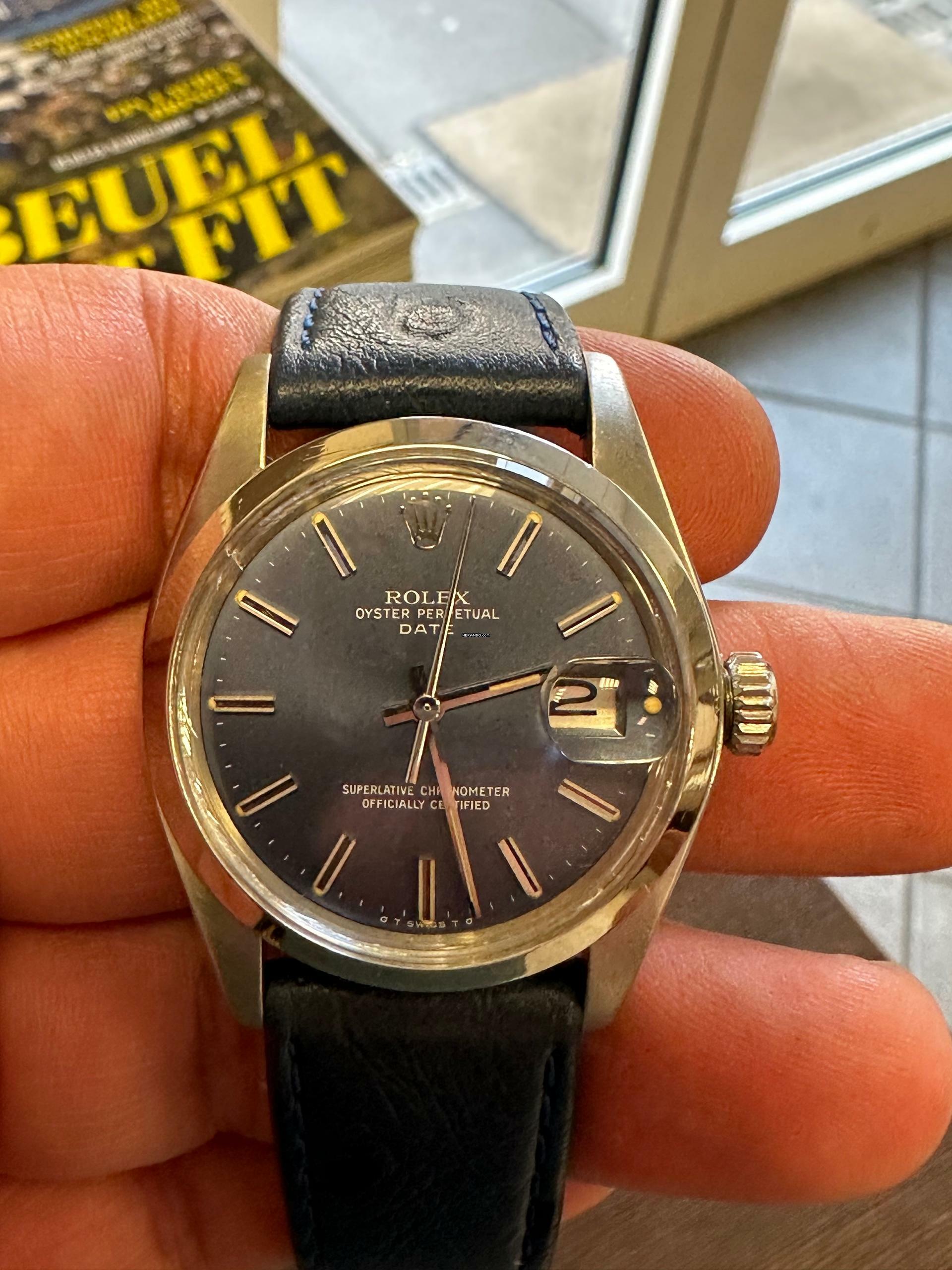 Thumbnail von Rolex Oyster Perpetual Date 34 mm Revision Neu