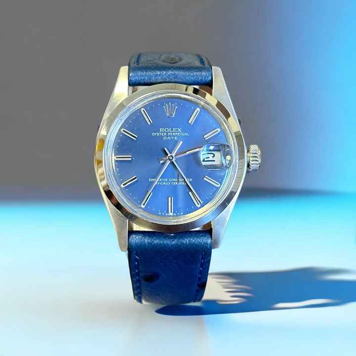  Rolex Oyster Perpetual Date 34 mm Revision Neu 