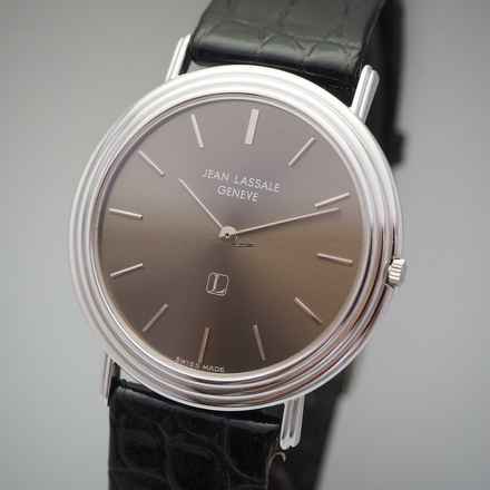  Jean Lassale SUPER Ultra Flat 3mm Cal. 1200 WG18k/750 Calatrava collectors watch Ultra Rare </h1> 