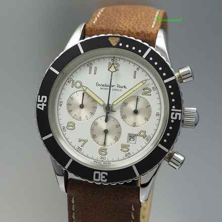  Excelsior Park Monte Carlo Vintage Chronograph Handaufzug Cal.7740  