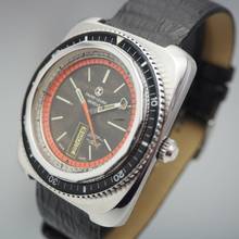 Thumbnail von Favre-Leuba Deep Blue Vintage Automatik Stahl/Leder