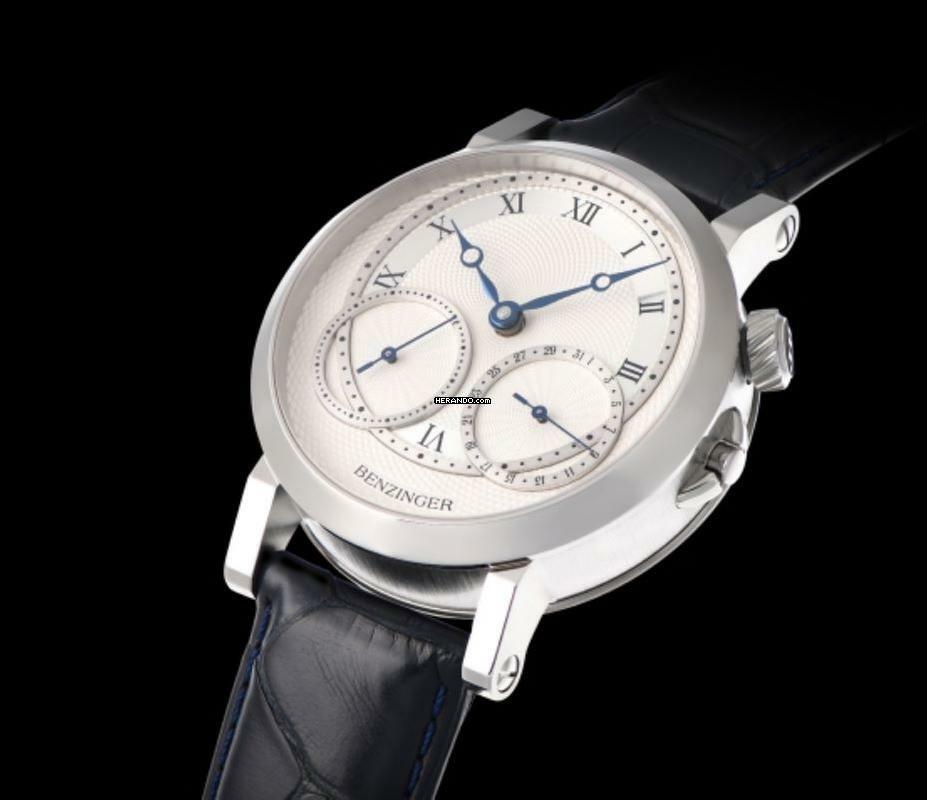 Benzinger GAP 1 Silver Rings mit eigenem Manufakturkaliber handguillochiert