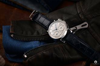 Thumbnail von Benzinger GAP 1 Silver Rings mit eigenem Manufakturkaliber handguillochiert