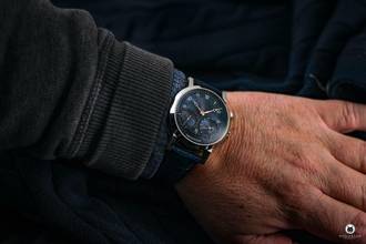 Thumbnail von Benzinger GAP 1 Deep Blue mit eigenem Manufakturkaliber handguillochiert