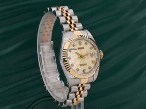 Thumbnail von Rolex Lady-Datejust 69173 Jubilee Diamonds Dial - Full Set 26mm