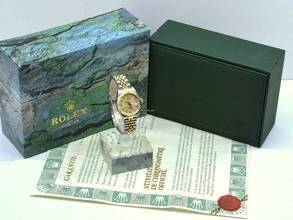 Thumbnail von Rolex Lady-Datejust 69173 Jubilee Diamonds Dial - Full Set 26mm