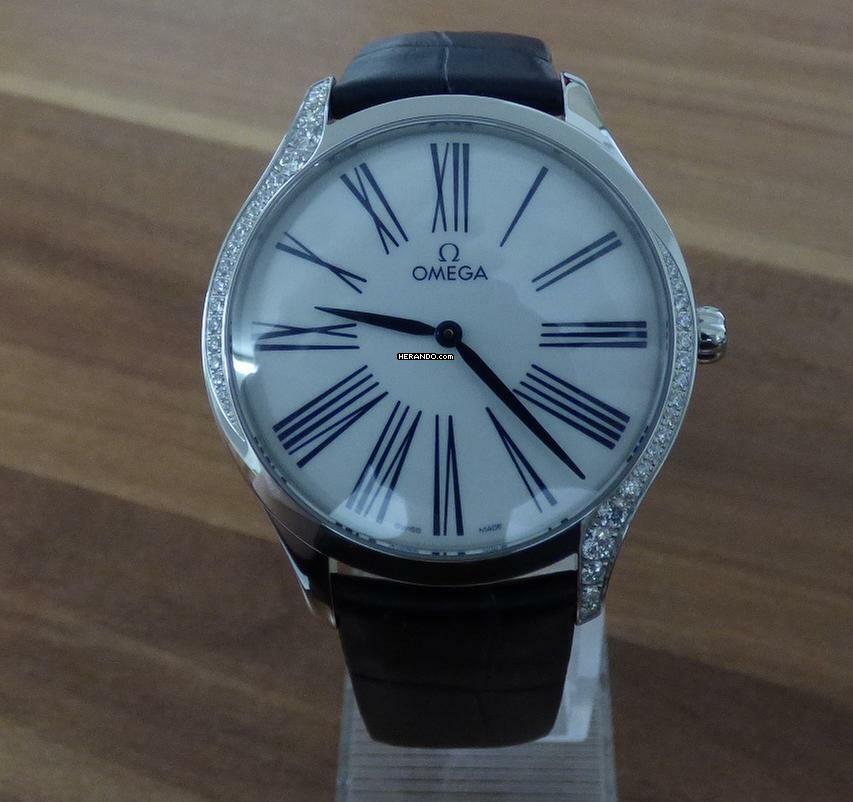 Omega De Ville Trésor mit Diamanten </h1>