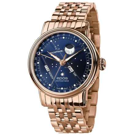  Epos North Star PVD Gold Stahlband 
